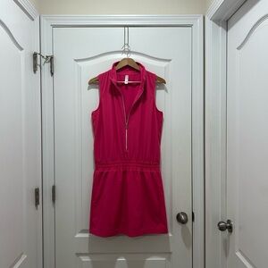 Inphorm Pop Pink Sleeveless Tennis, Pickleball, Golf Skorts Jumper Size XL